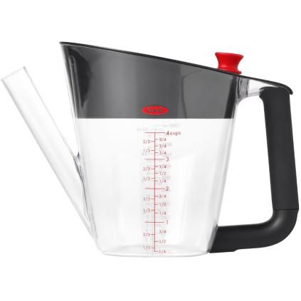 Séparateur de graisse GOOD GRIPS 1,0 l, noir, plastique, OXO