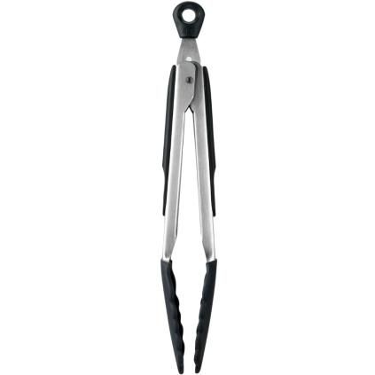 Pinces de cuisine GOOD GRIPS 23 cm, noir, silicone, OXO