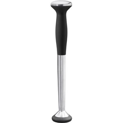 Pilon à cocktail STEEL 23 cm, noir, acier inoxydable, OXO