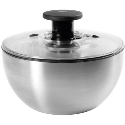 Essoreuse à salade STEEL 6,0 l, argent, acier inoxydable, OXO