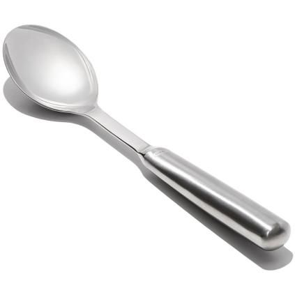 Cuillère de service STEEL 27 cm, argent, acier inoxidable, OXO
