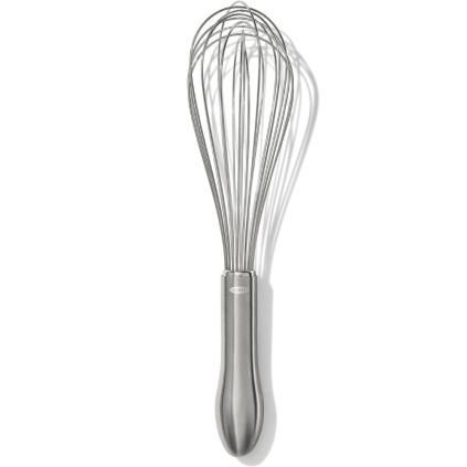 Fouet STEEL 29 cm, argent, acier inoxydable, OXO