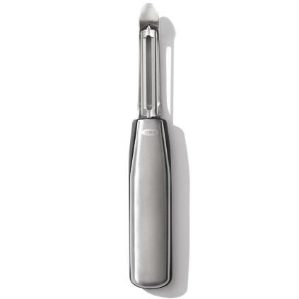 Econome STEEL 19 cm, pivotant, argent, acier inoxydable, OXO