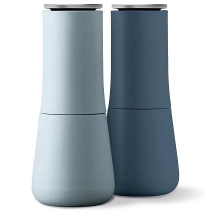 Set de moulins à sel et poivre MILLTOP 20157, set de 2, bleu, plastique, Joseph Joseph