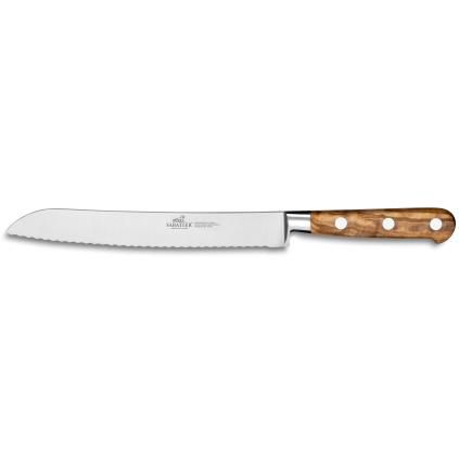 Couteau à pâtisserie PROVENCAO 20 cm, rivets en acier inoxydable, marron, Lion Sabatier