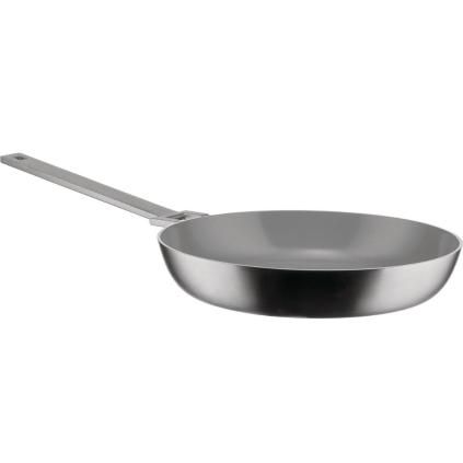 Poêle à frire CONVIVIO 24 cm, acier inoxydable, Alessi
