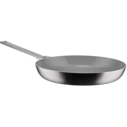Poêle à frire CONVIVIO 28 cm, acier inoxydable, Alessi