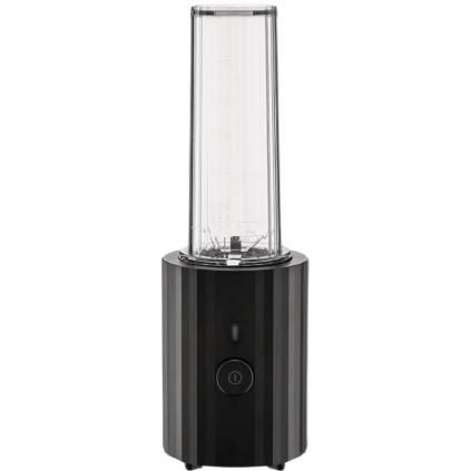 Machine à smoothie PLISSÉ 550 ml, noir, plastique, Alessi