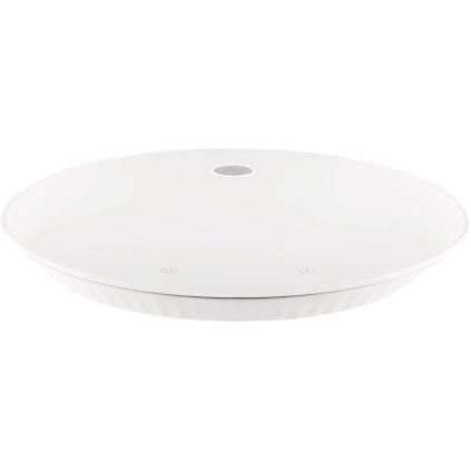 Balance de cuisine digitale PLISSÉ 27 cm, blanc, plastique, Alessi