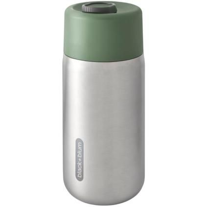 Mug de voyage 340 ml, olive, acier inoxydable, Black+Blum