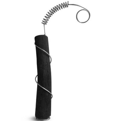 Filtre binchotan EAU GOOD, charbon de bois, avec fil de stabilisation, Black+Blum