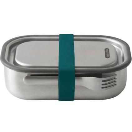 Lunchbox 1 l, marine, acier inoxydable, Black+Blum