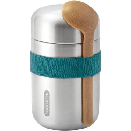 Lunchbox 400 ml, marine, acier inoxydable, Black+Blum