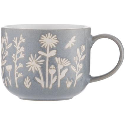 Mug IN THE MEADOW 400 ml, bleu, grès, Mason Cash