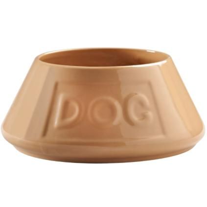Gamelle pour chien NON TIP 21 cm, cannelle, grès, Mason Cash