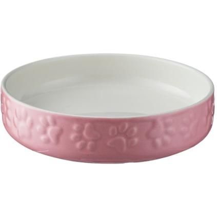 Gamelle pour chat PETWARE 13 cm, rose, grès, Mason Cash
