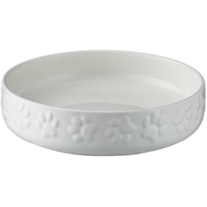 Gamelle pour chat PETWARE 13 cm, blanc, grès, Mason Cash