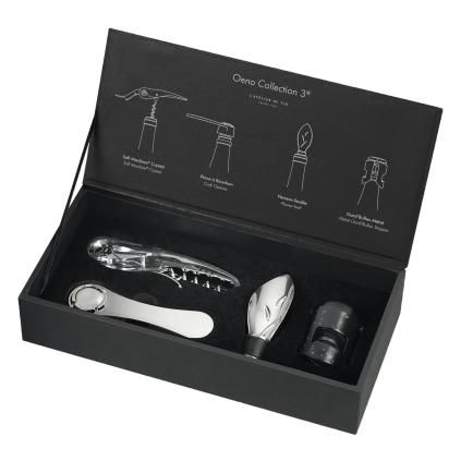 Coffret sommelier OENO COLLECTION 3, set de 4 pc, L'Atelier du Vin
