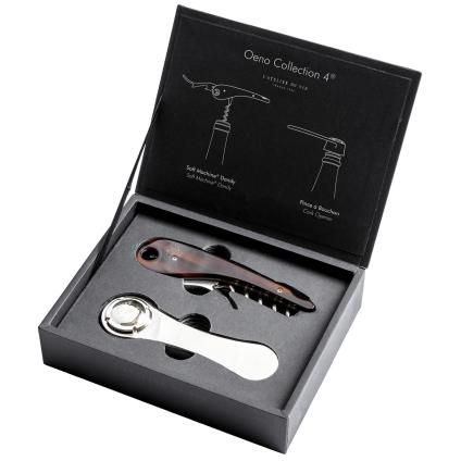 Coffret sommelier OENO COLLECTION 4, set de 2 pc, L'Atelier du Vin
