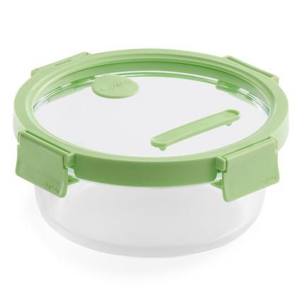 Boîte de conservation pour aliments 950 ml, rond, verre, Lékué