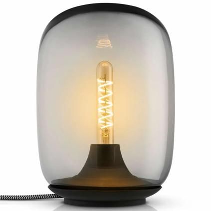 Lampe de bureau ACORN 21 cm, LED, gris, plastique, Eva Solo