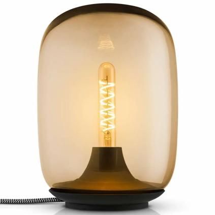 Lampe de bureau ACORN 21 cm, LED, ambre, plastique, Eva Solo
