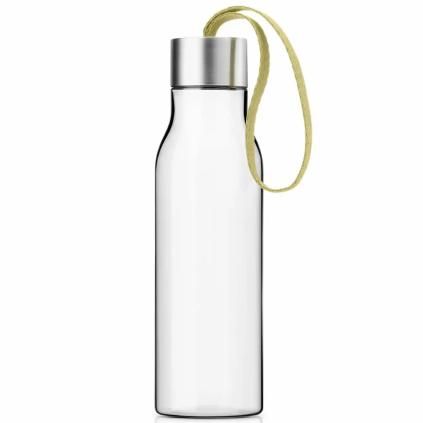 Bouteille d'eau 500 ml, sangle champagne, plastique, Eva Solo