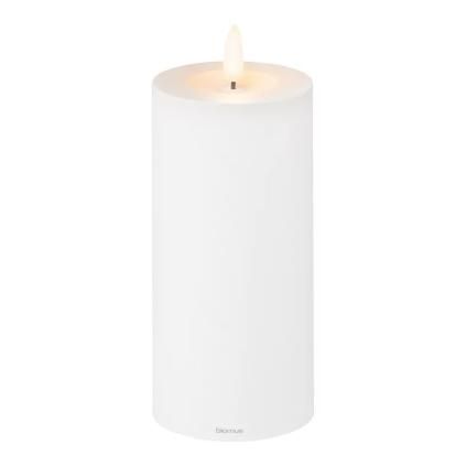 Lampe de bureau NOCA 15 cm, LED, blanc, plastique, Blomus