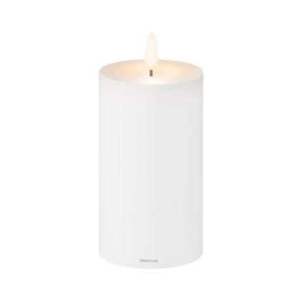 Lampe de bureau NOCA 12,5 cm, LED, blanc, plastique, Blomus