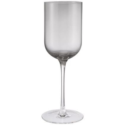 Verre à vin blanc FUUMI 310 ml, set de 4 pc, fumé, verre, Blomus