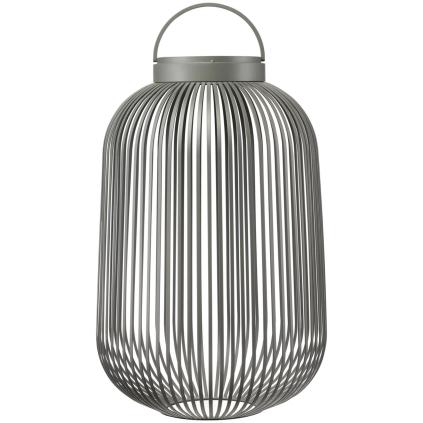Lampe de table sans fil LITO M 49 cm, LED, gris granit, acier, Blomus