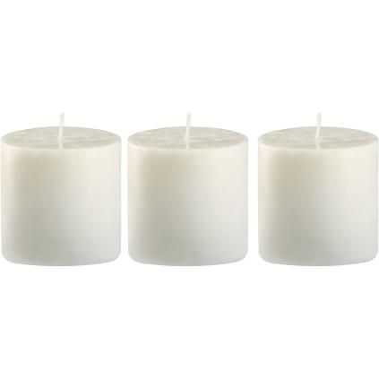 Bougie parfumée VALOA SUMMER S 6 cm, set de 3 pc, recharge de rechange, Blomus
