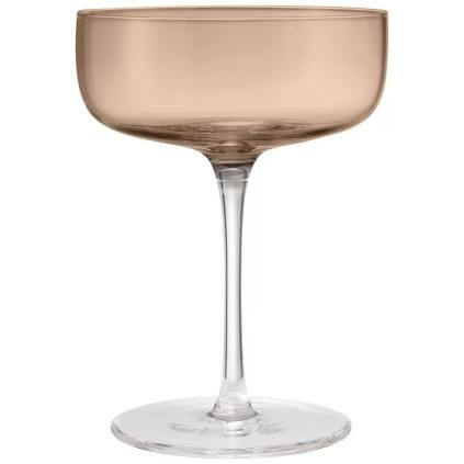 Flûte à champagne FUUMI 280 ml, set de 4 pc, café, verre, Blomus