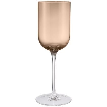 Verre à vin blanc FUUMI 310 ml, set de 4 pc, café, verre, Blomus