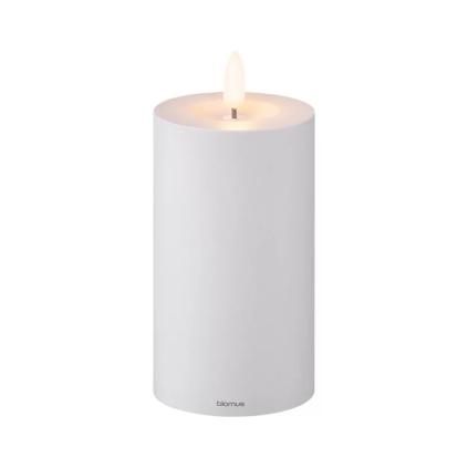 Lampe de bureau NOCA 12,5 cm, LED, gris clair, plastique, Blomus