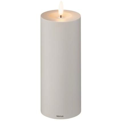 Lampe de bureau NOCA 25 cm, LED, gris foncé, plastique, Blomus