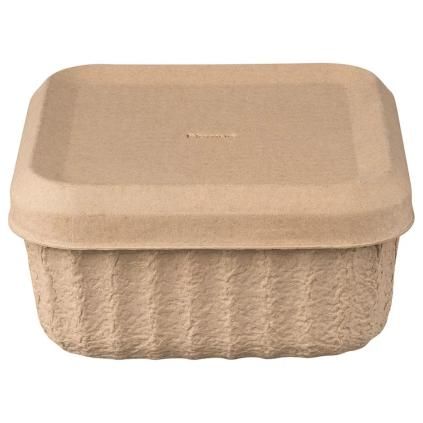 Boîte de stockage REDO 23,5 x 12 cm, set de 2 pc, marron, papier, Blomus