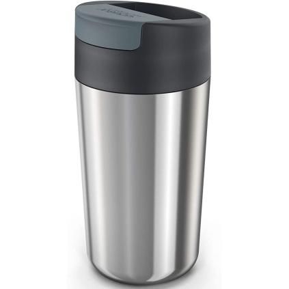 Mug de voyage SIPP 81133 454 ml, argent, acier inoxydable, Joseph Joseph