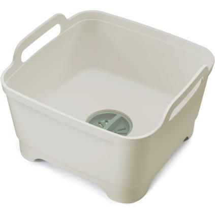 Bac à vaisselle WASH&DRAIN 851648 crème, plastique, Joseph Joseph