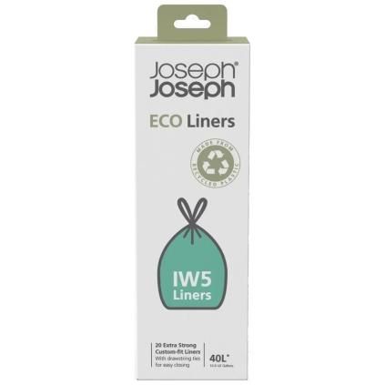 Sac poubelle TITAN 20 / PORTA IW5 ECO LINERS 30133 40 l, 20 ks, extra fort, Joseph Joseph