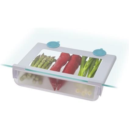 Bac pour frigo FRIDGESTORE 851664 31 cm, blanc, plastique, Joseph Joseph