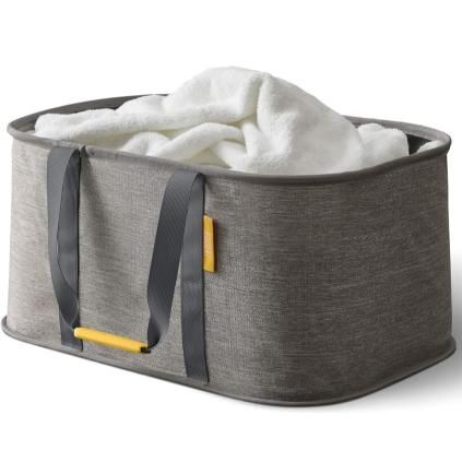 Sac à linge HOLD-ALL 50023 35 l, pliable, gris, polyester, Joseph Joseph