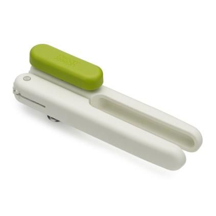 Ouvre-boîte DUO 20194 18 cm, blanc/vert, plastique, Joseph Joseph