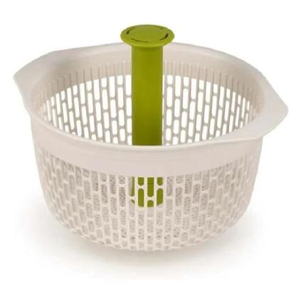 Essoreuse à salade SPINDOLA 20185 26 cm, blanc/vert, plastique, Joseph Joseph