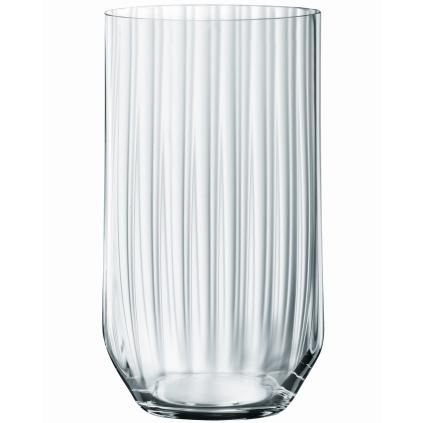 Verre tumbler LINEAR 445 ml, set de 4 pc, clair, Spiegelau