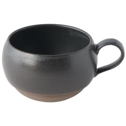 Mug 300 ml, noir, céramique, MIJ