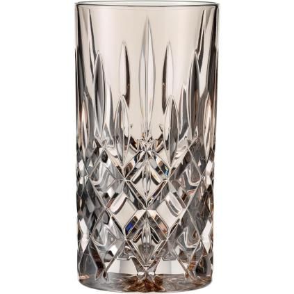 Verre tumbler NOBLESSE FRESH COLORS 395 ml, set de 2 pc, taupe, Nachtmann