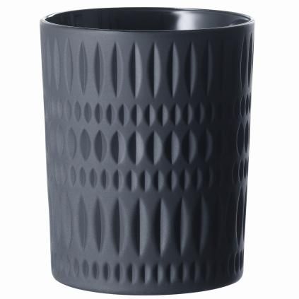 Verre à eau ETHNO 304 ml, set de 2 pc, noir, Nachtmann