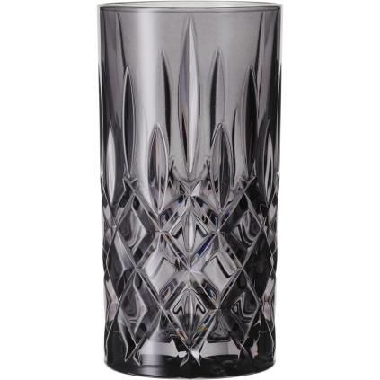 Verre tumbler NOBLESSE COLORS 395 ml, set de 2 pc, fumée, Nachtmann