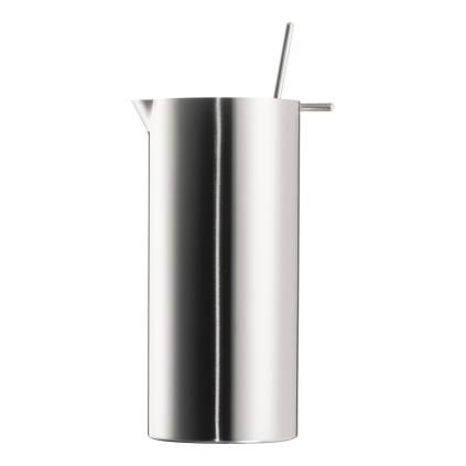 Shaker à cocktail ARNE JACOBSEN MARTINI 1 l, argent, acier inoxydable, Stelton